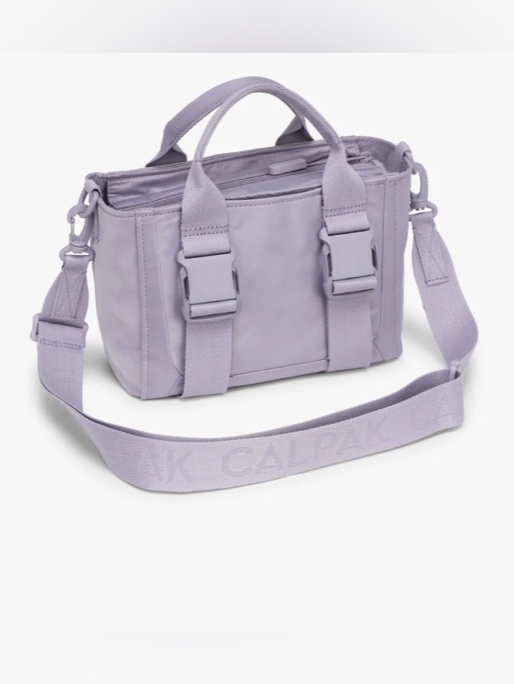 Nwot CALPAK fit crossbody gym Bag Iris purple limited edition